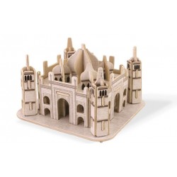 Taj Mahal - Puzzle 3D din lemn Robotime